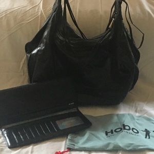 Hobo satchel purse and wallet